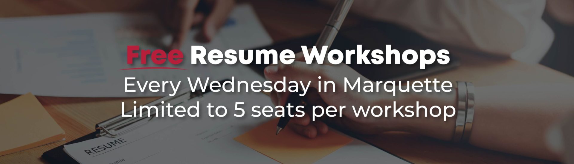 Free Resume Workshops
